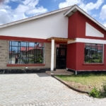 Front view of 3-bedroom bungalow for sale in Malaa along Kangundo Road